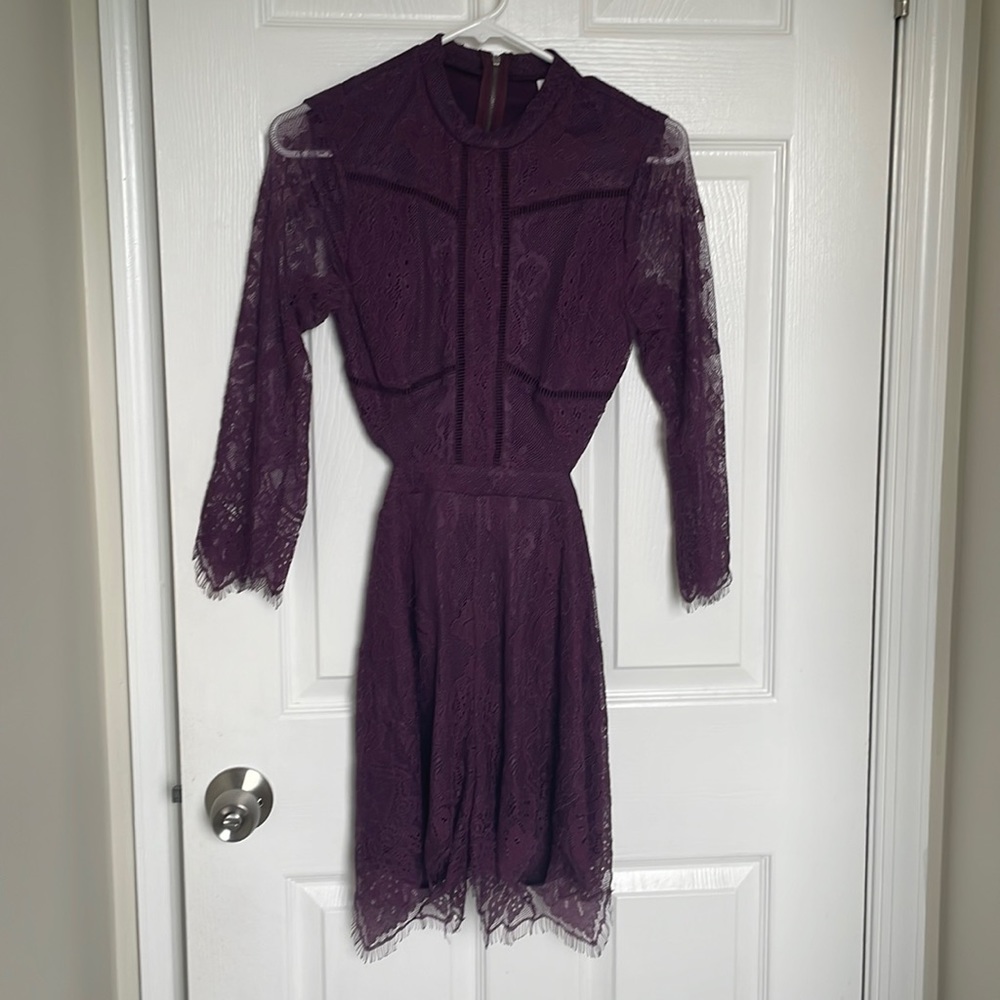 Lace romper, size xs